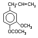 struktura acetyleugenolu